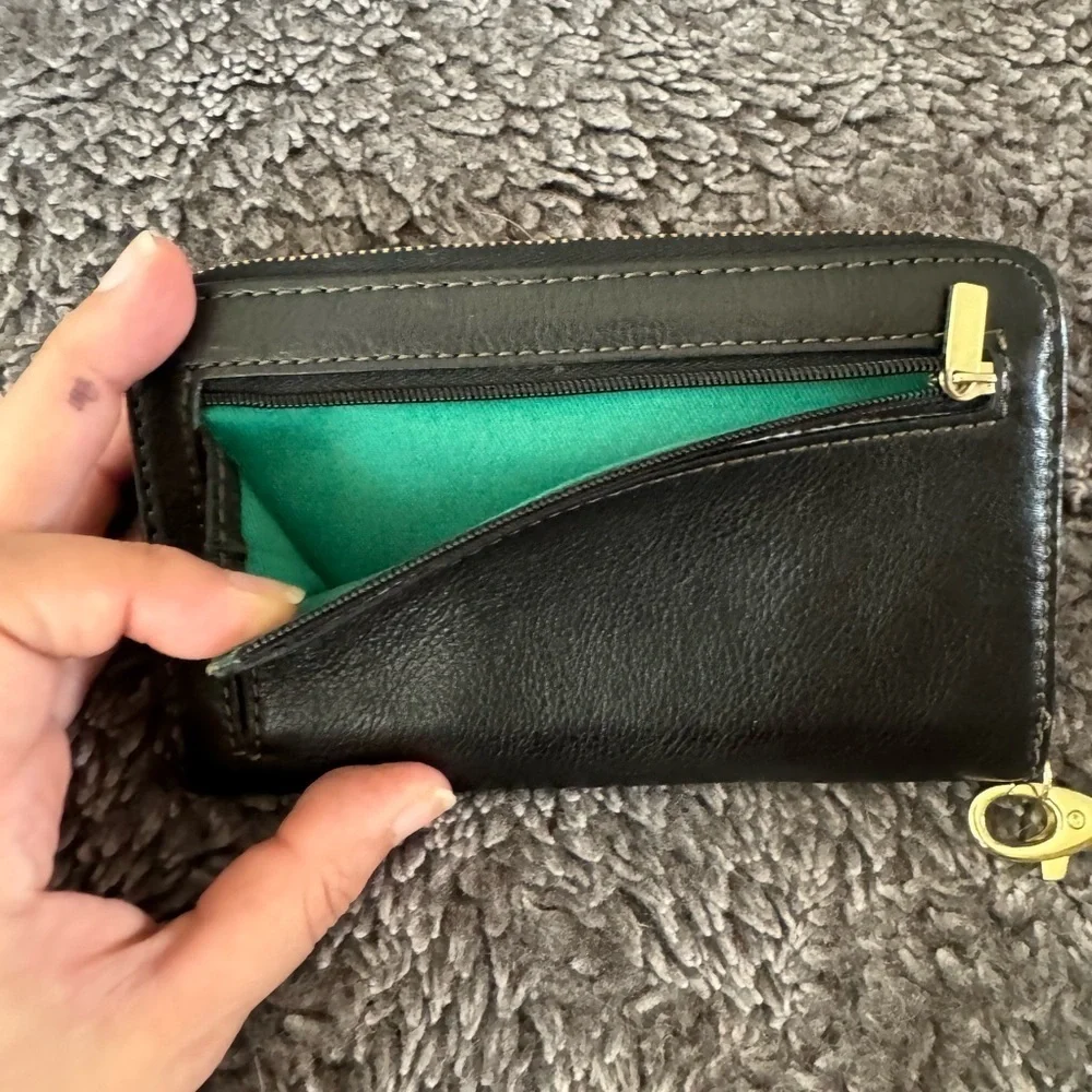 FOSSIL Leather Wristlet Wallet